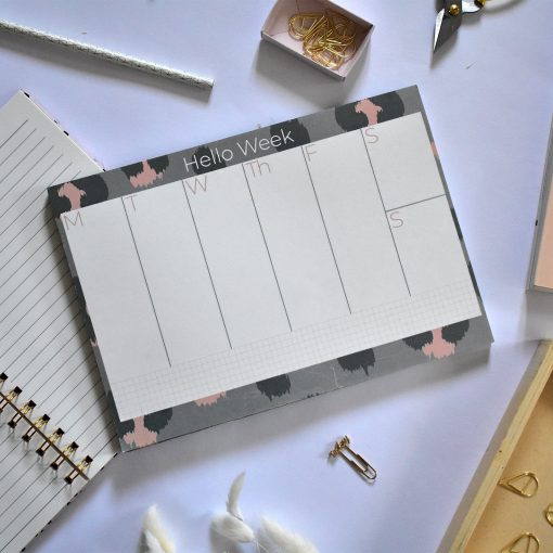 WEEKLY DESK PLANNER-[best_gifts_for_women]-[gifts_for_her]-Seventeen Minutes